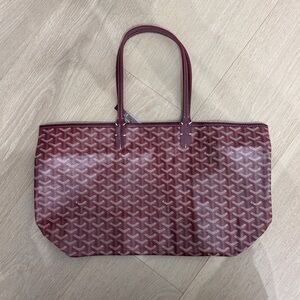 Medium Goyard Burgundy Tote